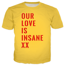Load image into Gallery viewer, Our Love Is Insane XX - Desmond Child &amp; Rouge T-Shirt Men
